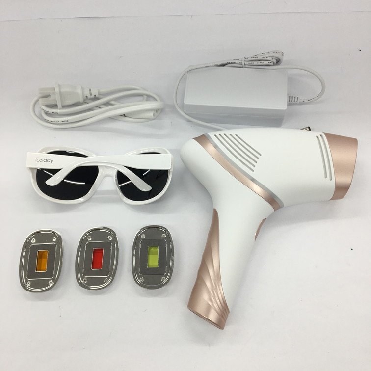 notime icelady アイスレディ SKB-1808 家庭用光美容器 脱毛器 箱付