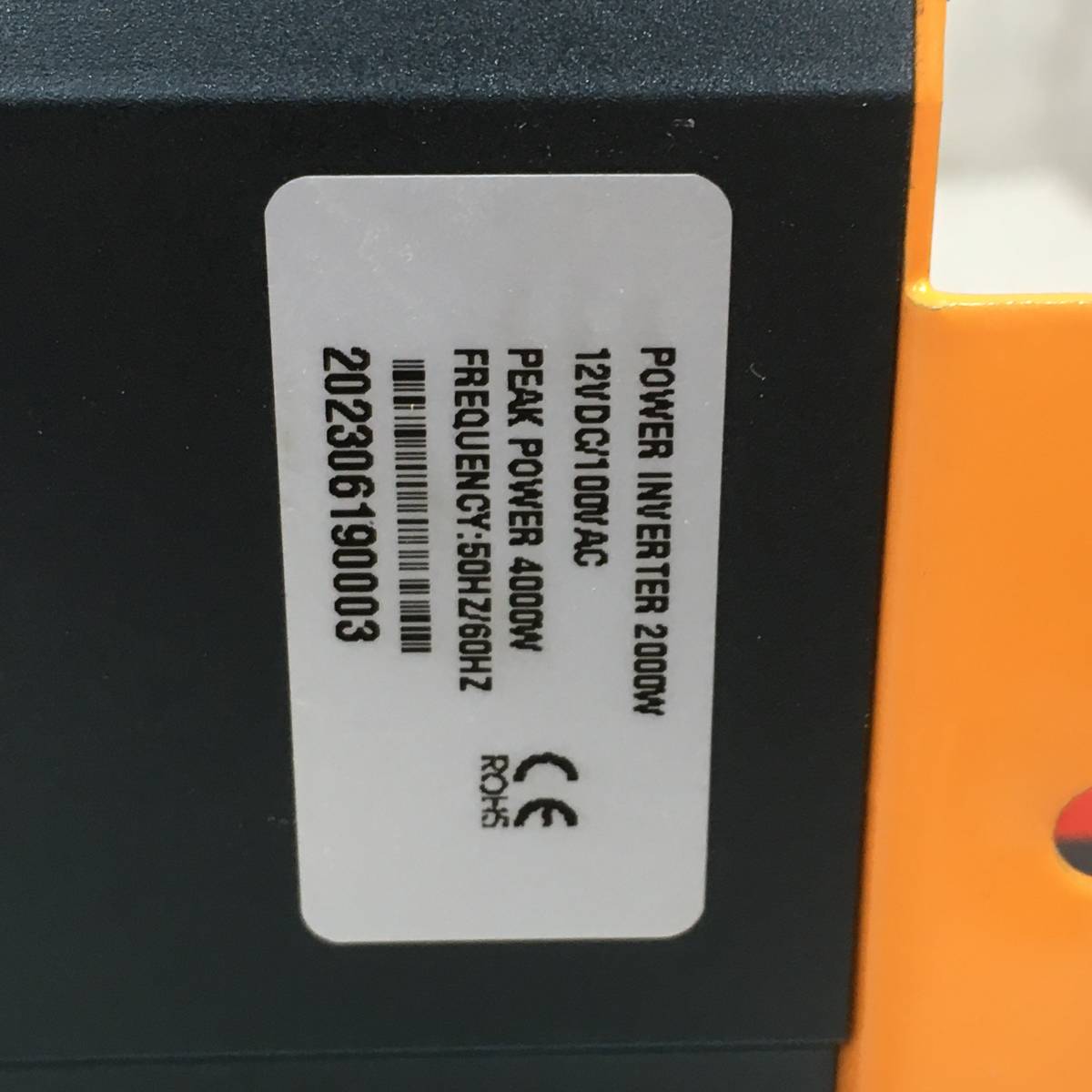 ジャンク品 MWXNE インバーター 正弦波 12v 100v 2000w 最大4000W 