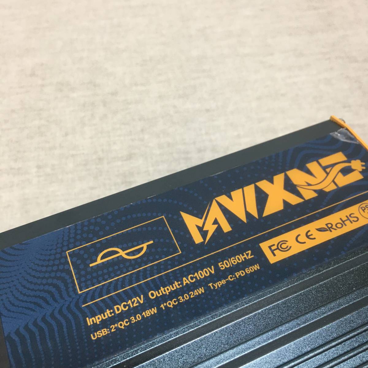 ジャンク品 MWXNE インバーター 正弦波 12v 100v 2000w 最大4000W 