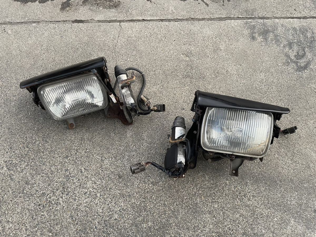 180sx ベッドライト　左右セット　ジャンク 180sx ヘッドライト 左右セット ジャンク 180sx 左右セット 180SX 0