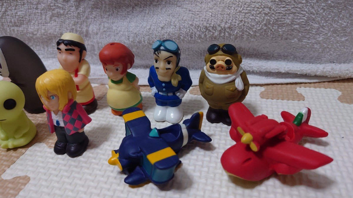 ジブリ 指人形 トトロ 紅の豚 もののけ姫 ハウルの動く城 耳をすませば