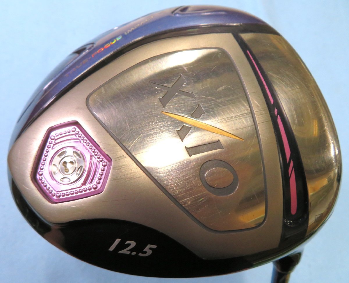 【中古】★レディス　ダンロップ　20018　XXIO10　ゼクシオテン　ブルー　ドライバー　（12.5°）【L】MP1000　＜HCあり＞