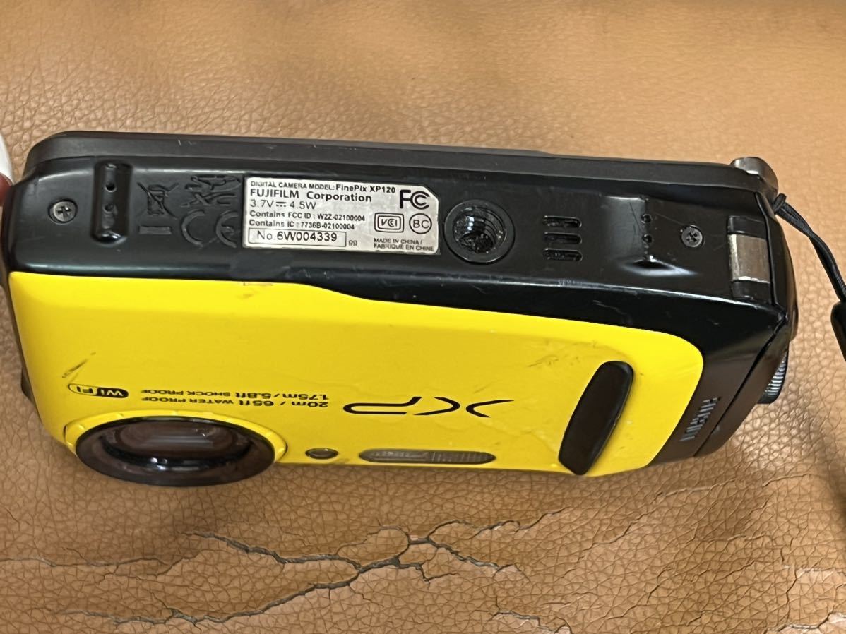 FUJIFILM FinePix XP120イエロー XP120 FUJIFILM イエロー M1 0