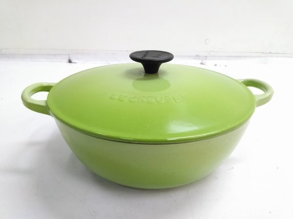 ♪LE CREUSET ルクルーゼ ココットロンド 24cm 両手鍋 フランス