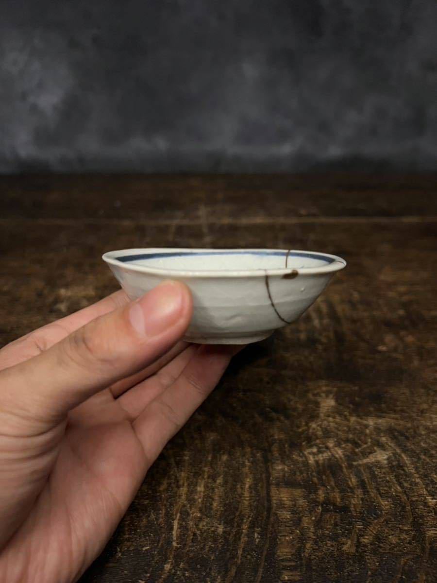 初期伊万里 平盃 酒器 - 耳の長い 古染付 兎紋 Yahoo!オークション