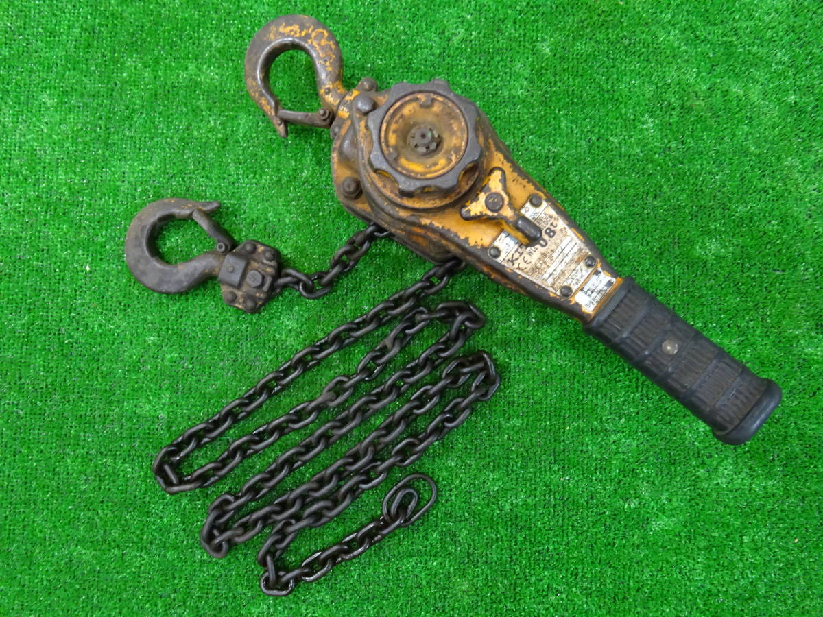 KITO キトー 0.75t レバーブロック 荷締め