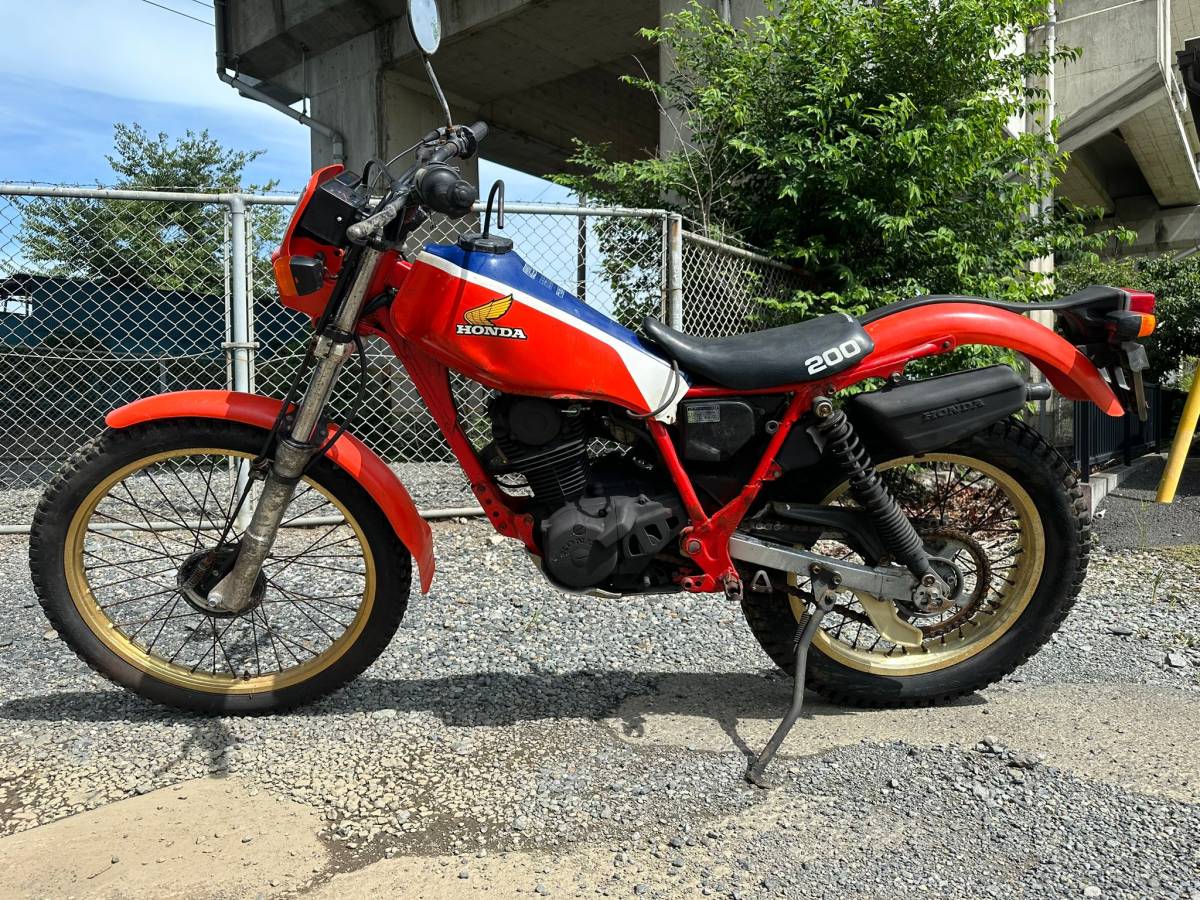 MD09 TLR200 ホンダ HONDA 公式通販 エンジン☆ 実働 ☆中古 エンジン 