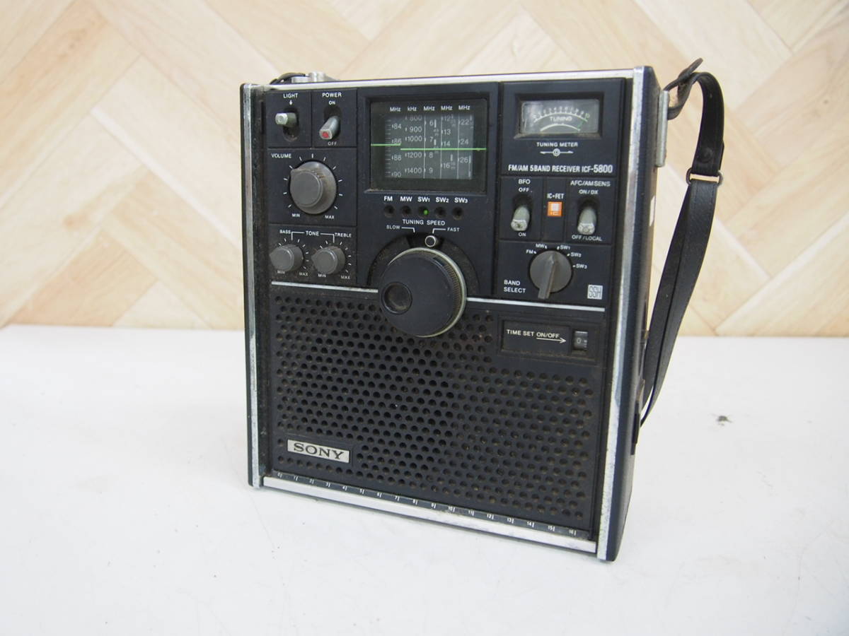 ☆【1K0829-15】 SONY ソニー スカイセンサー FM/AM 5バンドレシーバー 