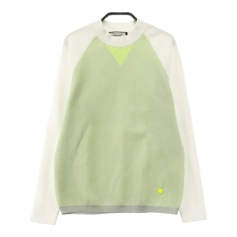 MARK&LONA マークアンドロナ ニット セーター バック スカル グリーン