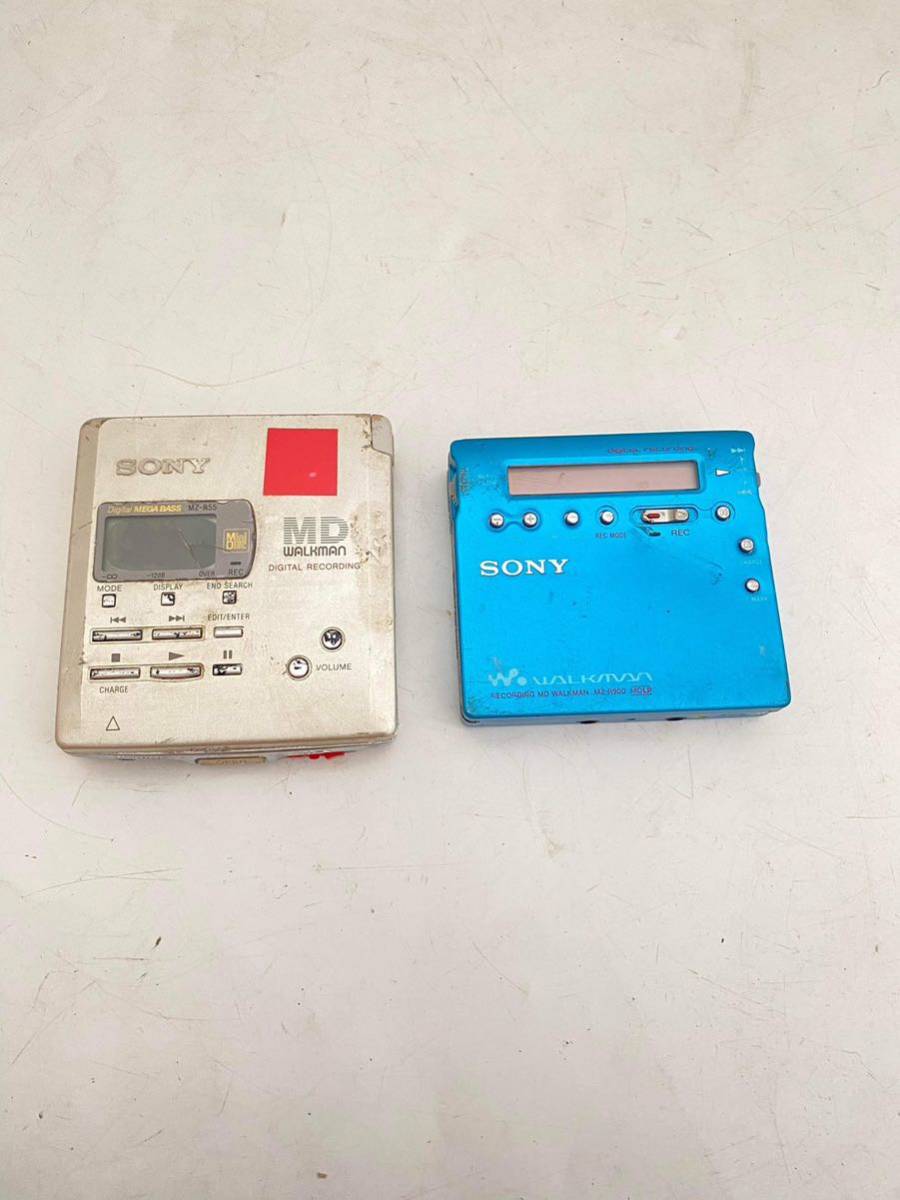 美品 SONY MDウォークマン MDレコーダー MZ-R900 動作確認済 SONY ソニー MDウォークマン MDレコーダー MZ-R90 動作確認済