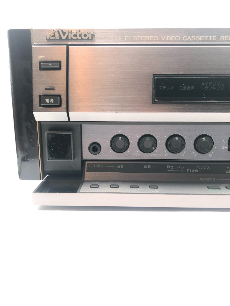 ジャンク Victor HR-SC1000 S-VHS ビデオカセットレコーダー ビデオ