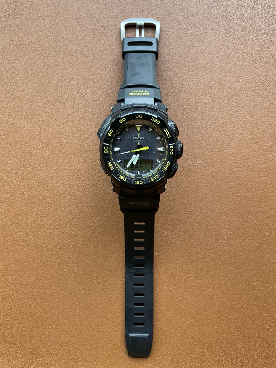 CASIO プロトレック タフソーラー PRG550 CASIO プロトレック PRO PRG