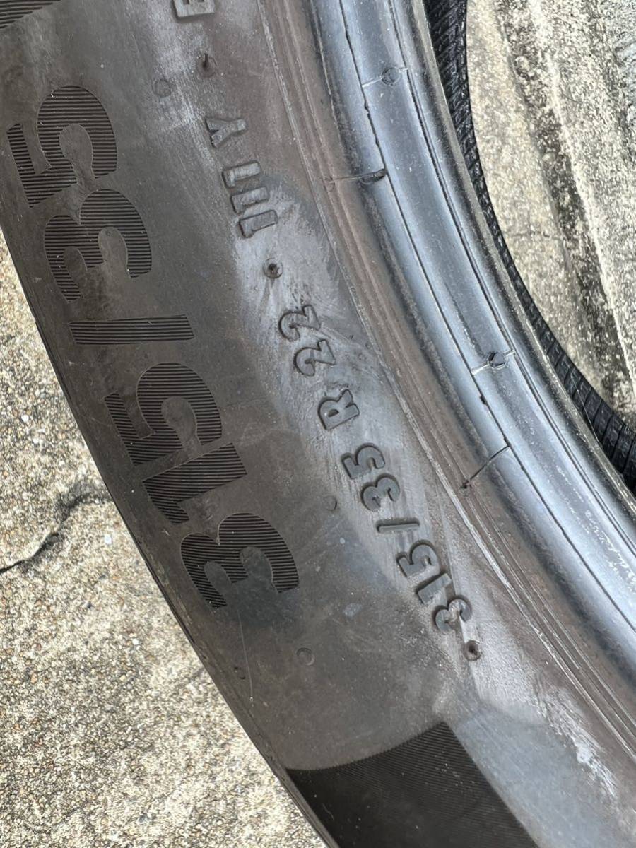 コンチネンタル CONTINENTAL PremiumContact 6 プレミアムコンタクト 6 315/35R22 2本　19年36週　中古品 | PremiumContact コンチネンタル CONTINENTAL Tyres 0