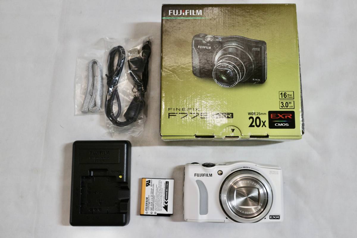 8054 FUJIFILM 富士フィルム FINEPIX F775 EXR 16MG WIDE 25mm 20x コンパクトデジタルカメラ デジカメ 付属品 元箱有り