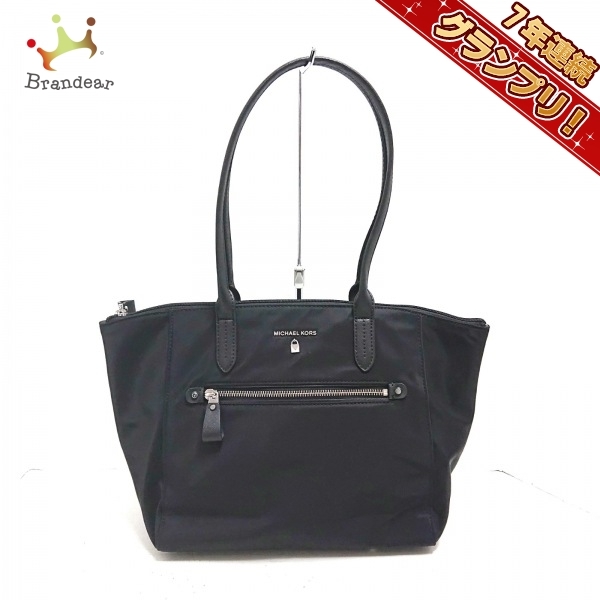 マイケルコース MICHAEL KORS ショルダーバッグ 30F7SO2T2C - ナイロン×レザー 黒 美品 バッグ