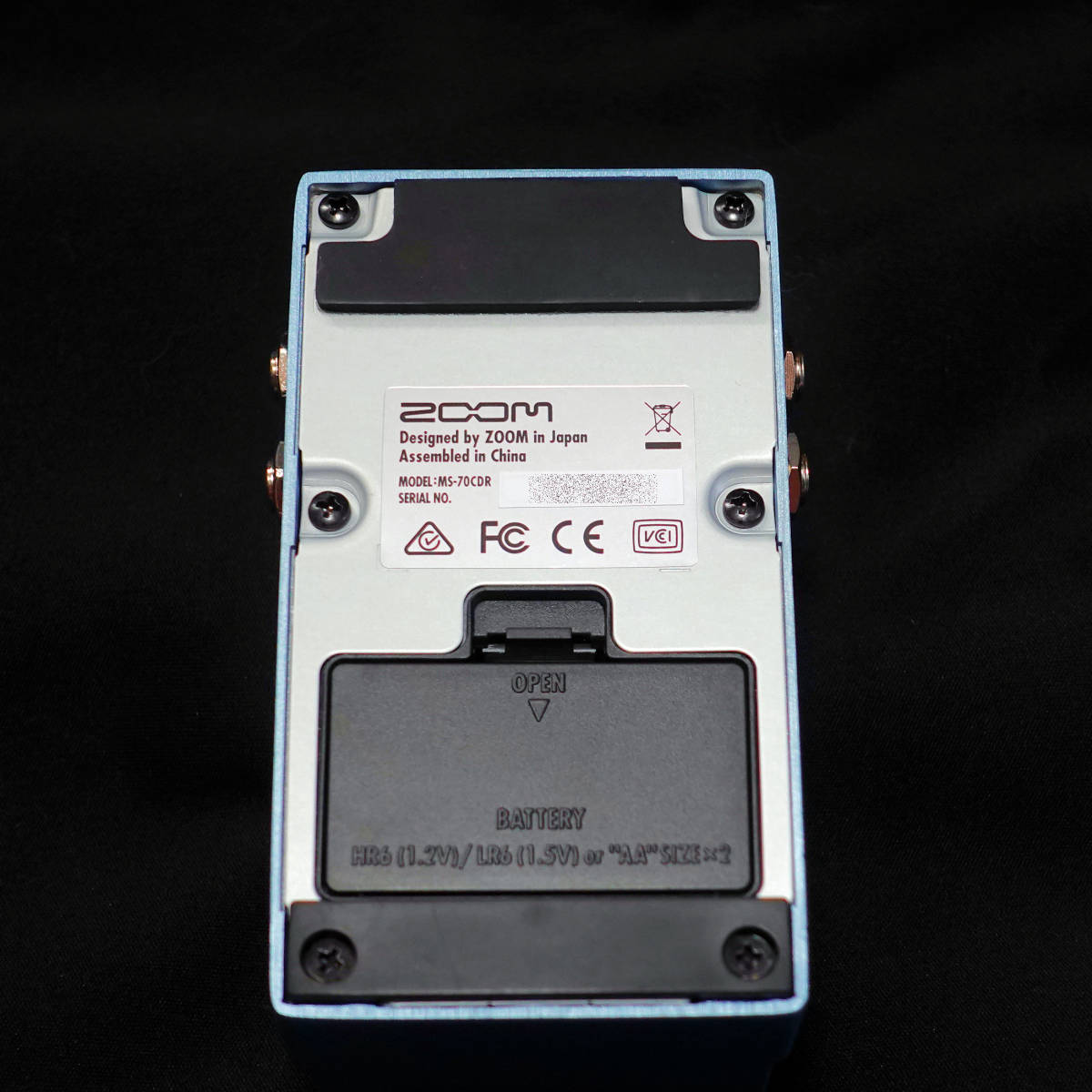 楽器・機材 ZOOM MS-70CDR+ MULTISTOMP マルチエフェクター