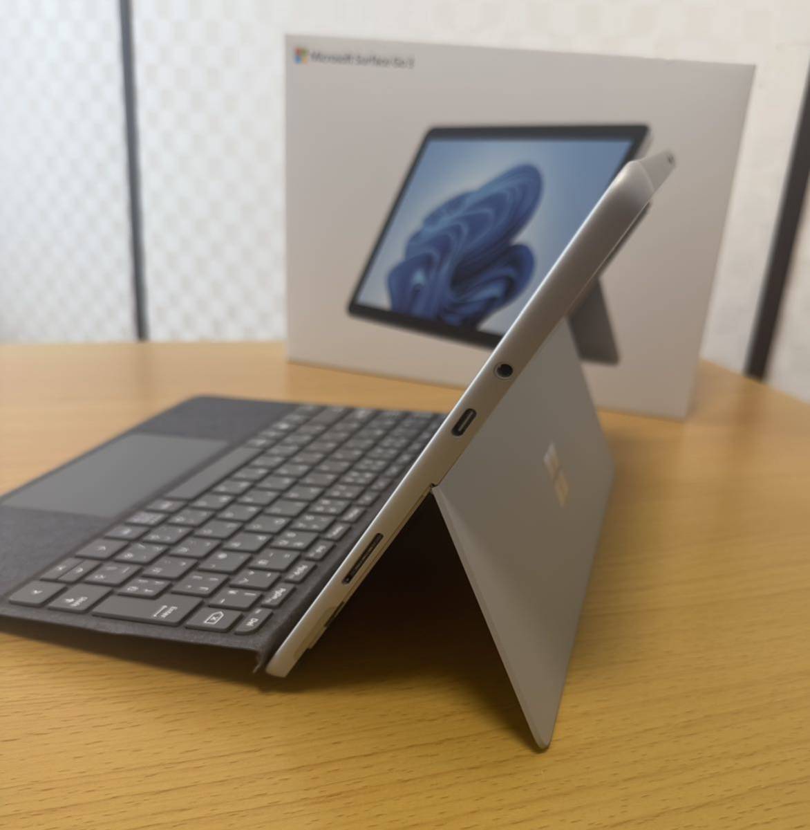 Microsoft Surface Go 3 8VA-00015 純正タイプカバー、純正タッチペン 