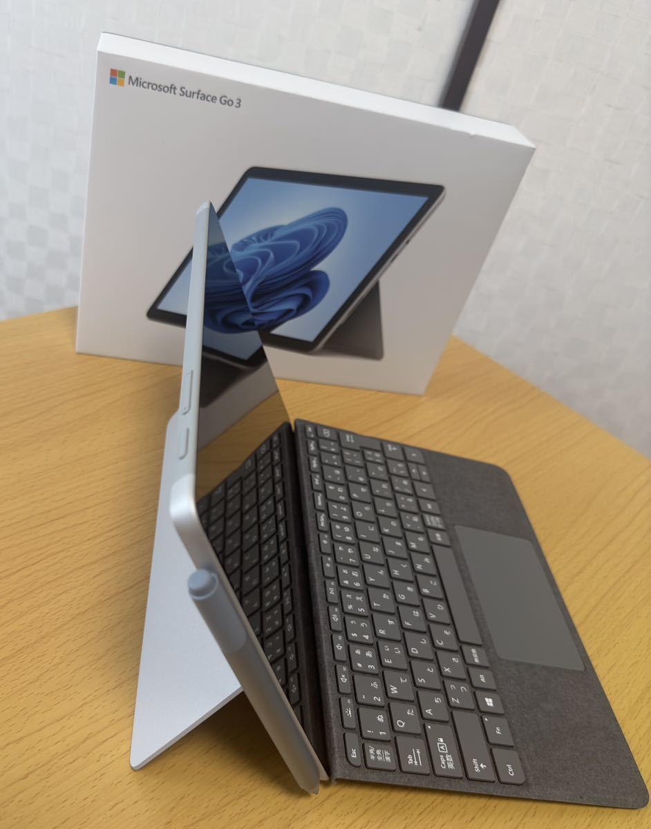 Microsoft Surface Go 3 8VA-00015 純正タイプカバー、純正タッチペン 