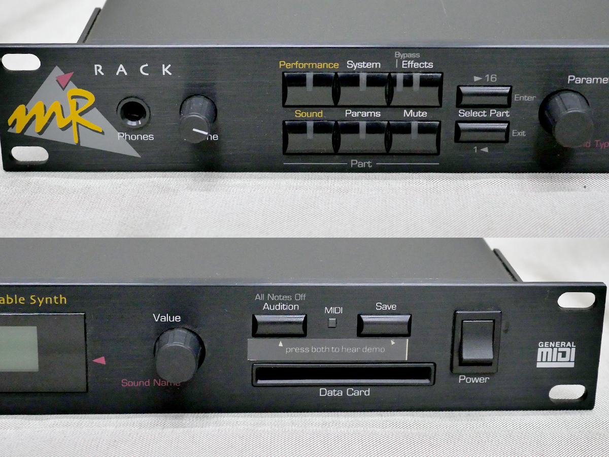 ENSONIQ MR-RACK 説明書付き 【公式通販】