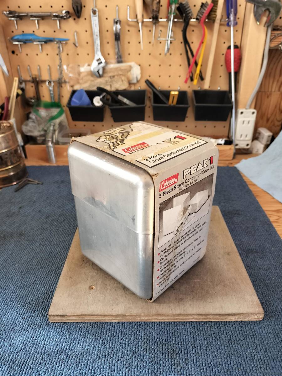 コールマン　PEAK 1 アルミケース　パングリッパー付き