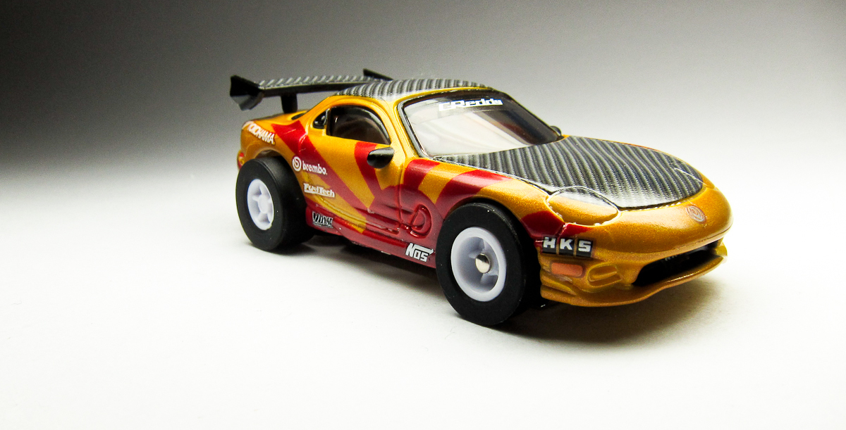 HOスロットカー 新品！AW マツダ RX-7 GReddy ＆ マグナカータイプ