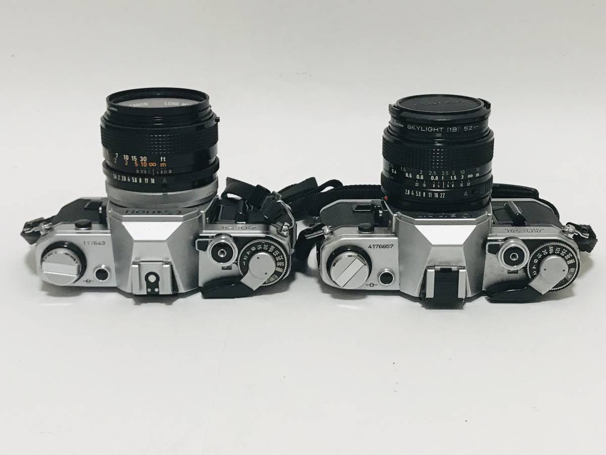 キャノン 一眼レフ AE-1 FD 35mm 50mm レンズ付き Canon キャノン