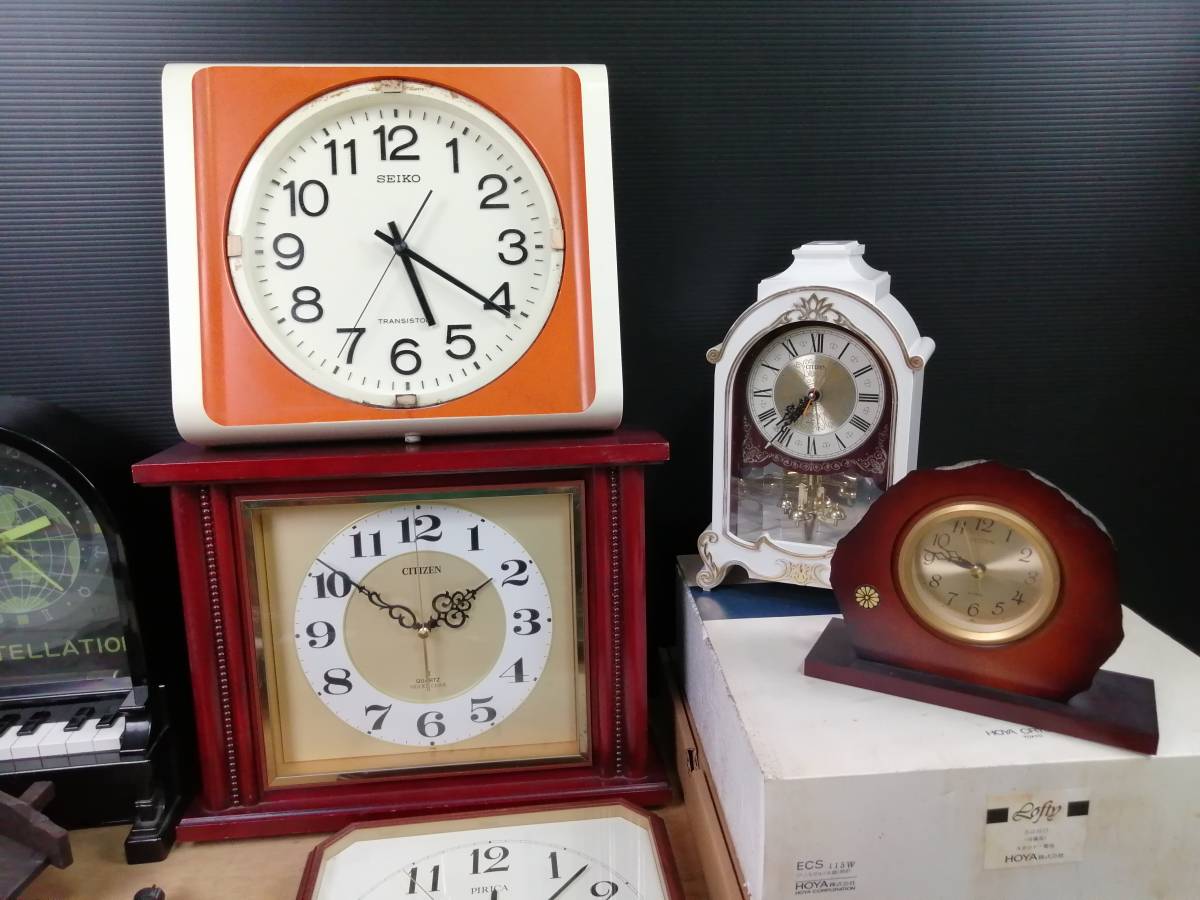 SEIKO 置物時計 アンティーク 昭和レトロ SEIKO 他 日の出 SEIKO 置物時計 アンティーク 昭和レトロ SEIKO 他 日の出