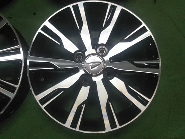 ダイハツ純正 14×4.5J+45 100 4H PCD100 +45 タントカスタム ウェイク (H23007) 