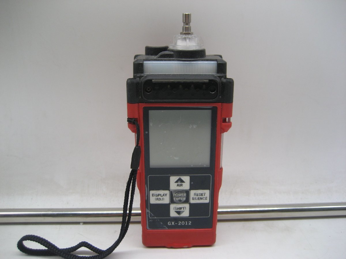 通電確認のみ◎理研計器◎GX-2012◎ポータブルマルチガスモニター