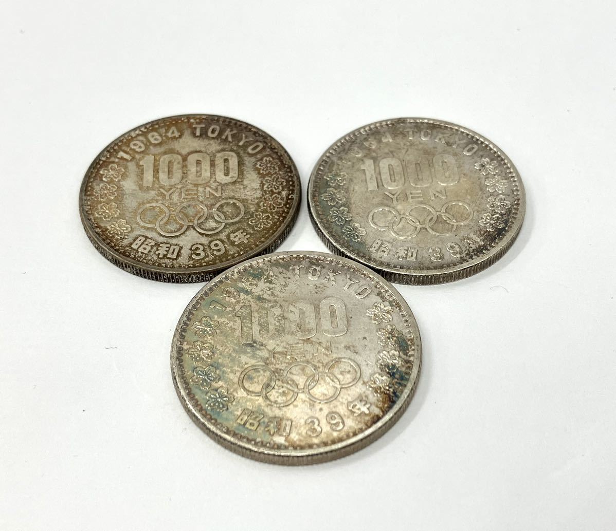 1000円銀貨 1964年 東京オリンピック 昭和39年 記念硬貨 東京 東京