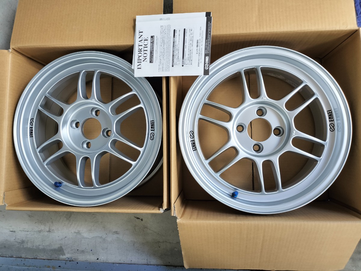 美品 RPF1 ENKEI エンケイ 16インチ 7j ＋35 4穴 pcd100 2本 シビック 