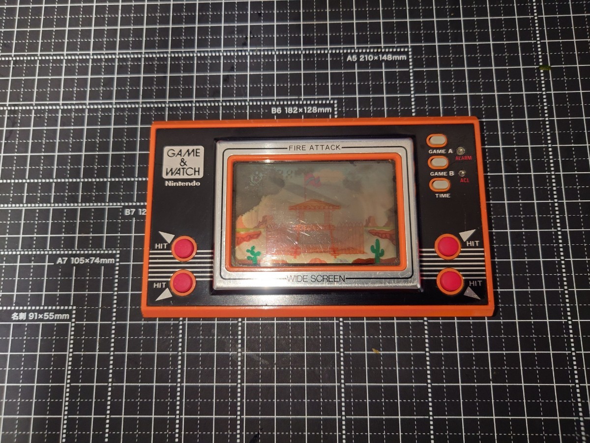 ニンテンドー 任天堂 NINTENDO ゲームウォッチ GAME&WATCH FIRE
