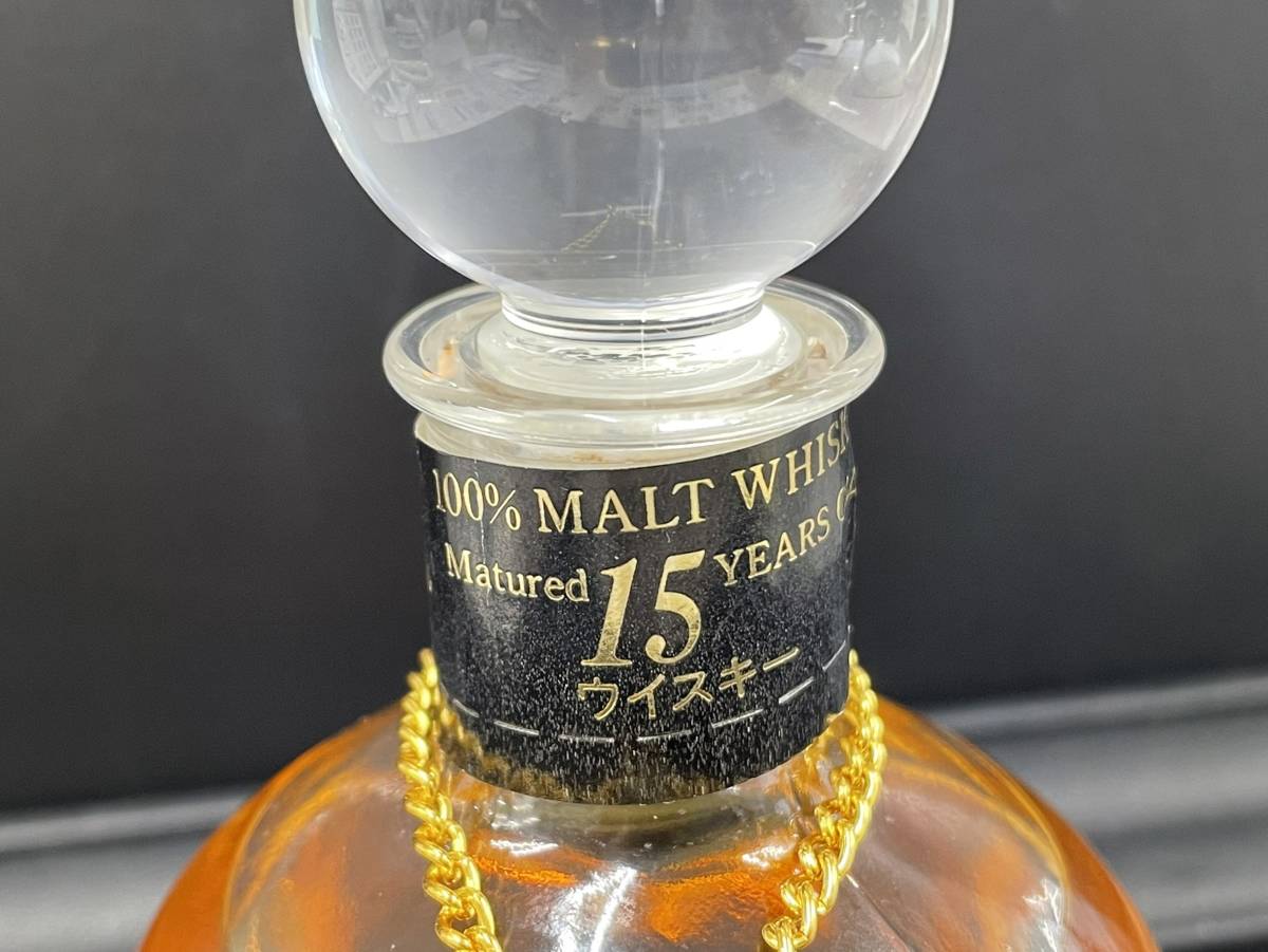 メルシャン Mercian 軽井沢 ウイスキー貯蔵15年 100％MALT WHISKEY 