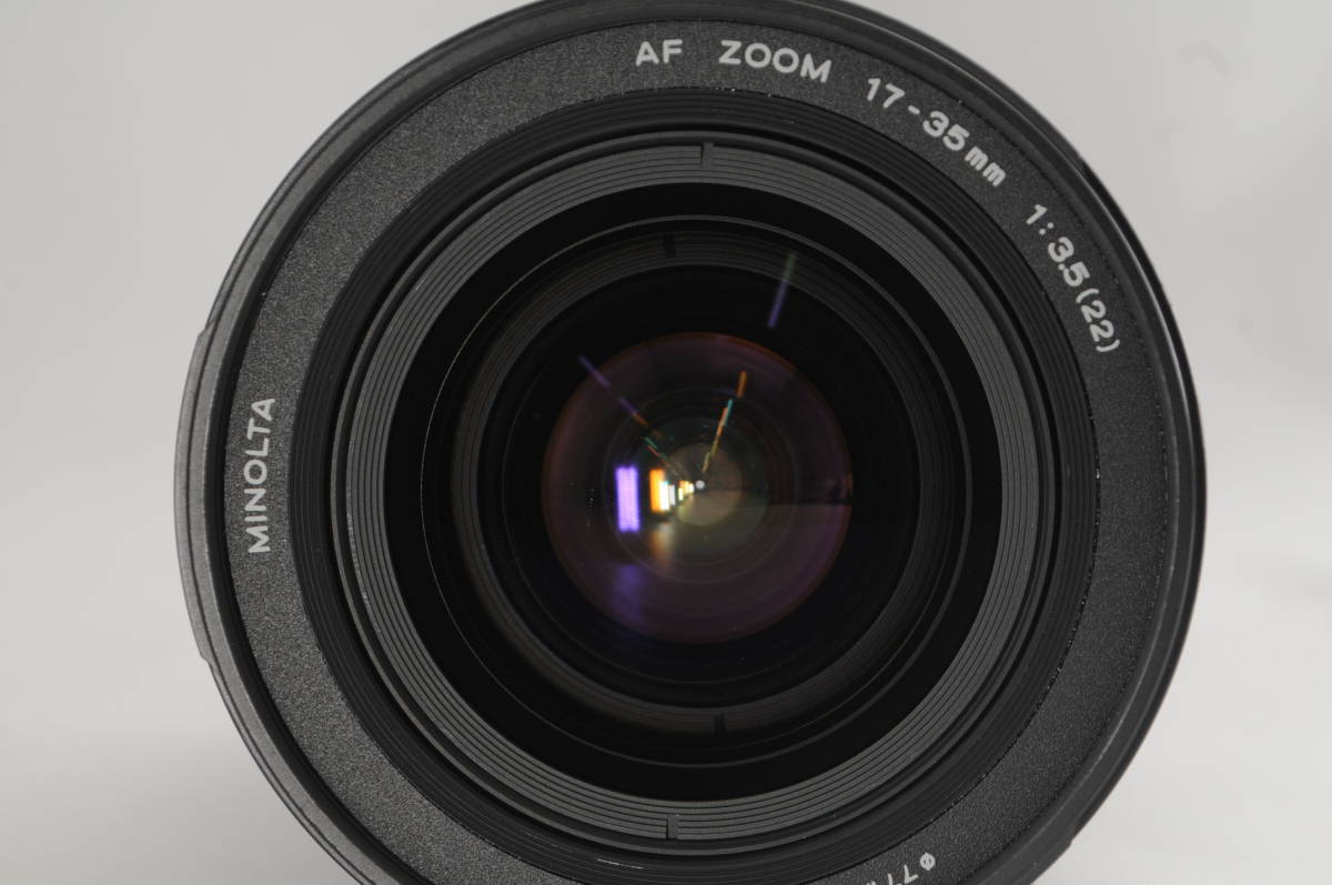 ☆美品☆ MINOLTA ミノルタ AF 17-35mm F3.5 G αマウント 付属品付 
