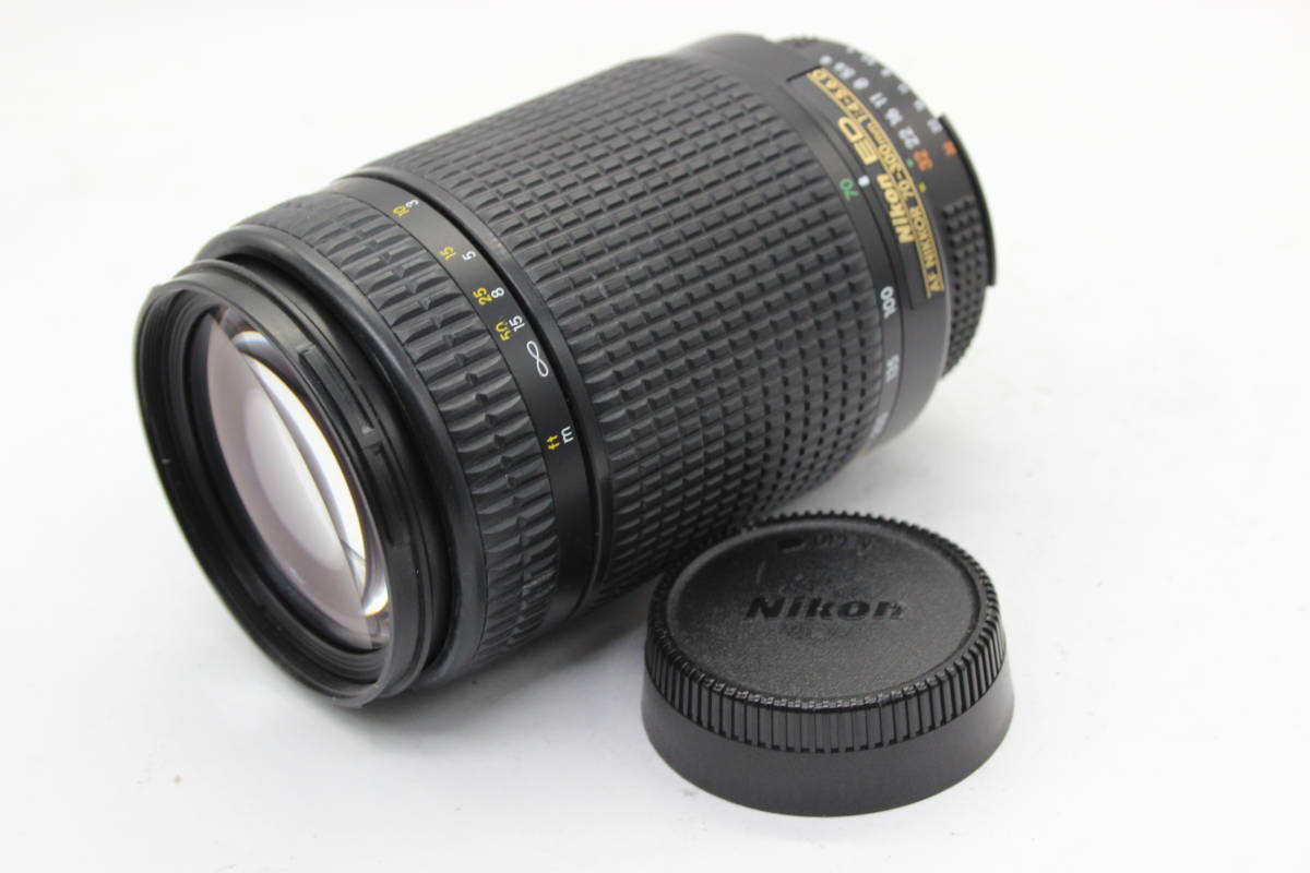 【返品保証】 ニコン Nikon ED AF NIKKOR 70-300mm F4-5.6 D レンズ s521