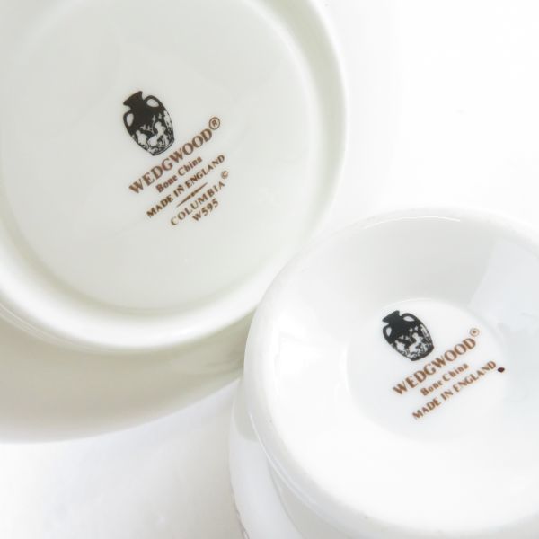 エナメル ウェッジウッド コロンビア WEDGWOOD ティーカップ&ソーサー カップ ウェッジウッド・コロンビア - コロンビアエナメル ピオニーカップ&ソーサー1 美品 ティーカップ&ソーサー | ティーカップ ☆ウェッジウッド⁄WEDGWOOD 6客