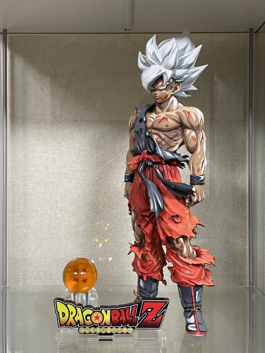 ドラゴンボール フィギュア リペイント SMSP孫悟空 原作漫画風ジャンプ