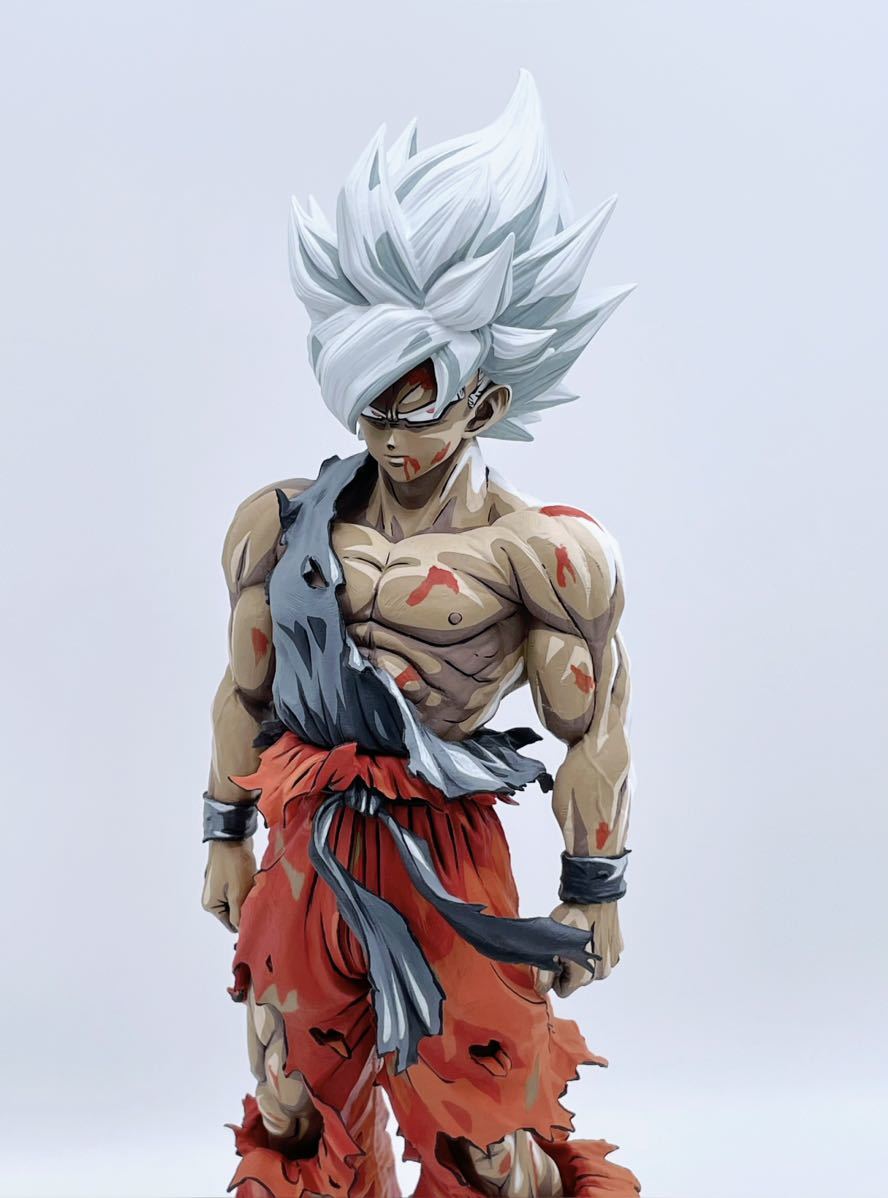 ドラゴンボール フィギュア リペイント SMSP孫悟空 原作漫画風ジャンプ