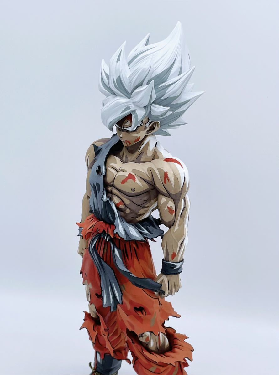 ドラゴンボール フィギュア リペイント SMSP孫悟空 原作漫画風ジャンプ