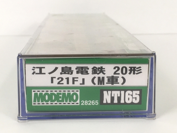 MODEMO NT165 江ノ島電鉄 20形 「21F」 M車 Nゲージ 鉄道模型 ジャンク Y7987983 NT165 モデモ MODEMO