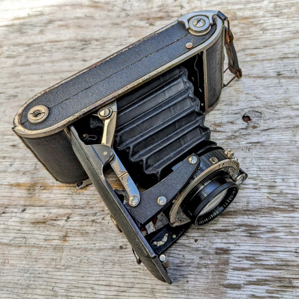 【Voigtlander】 蛇腹カメラ　フォクトレンダー　スプリングカメラ