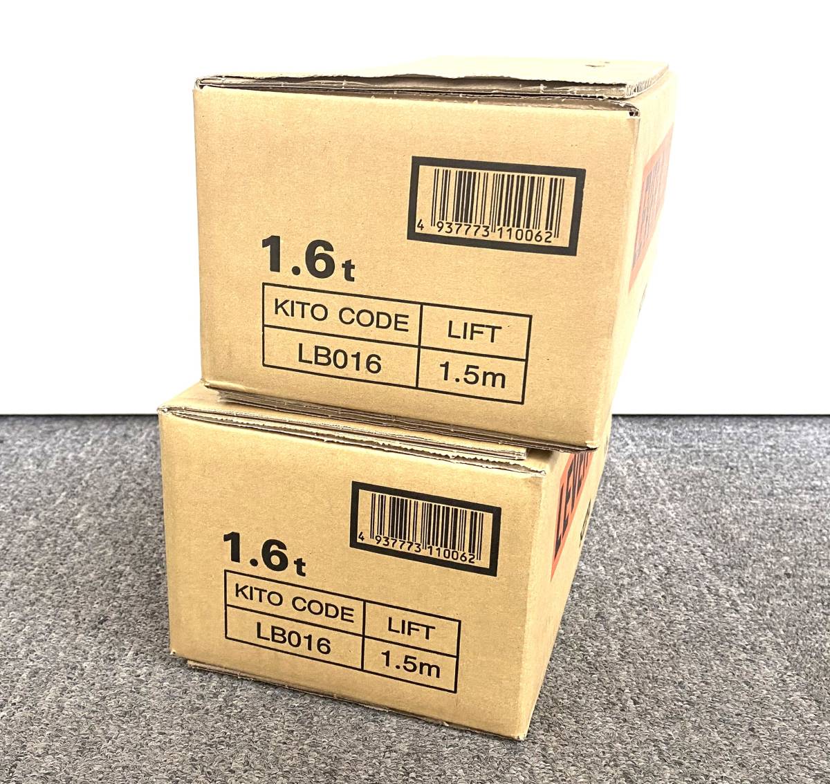 KITO LEVER BLOCK 1.6t LB016 1.5m 2丁（KITO|レバーブロック|HARDOFF 
