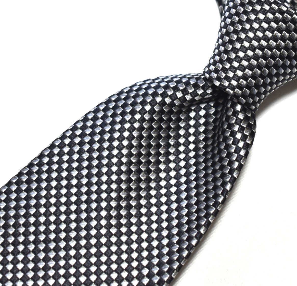 K185☆ダンヒル　ネクタイ　パターン柄☆