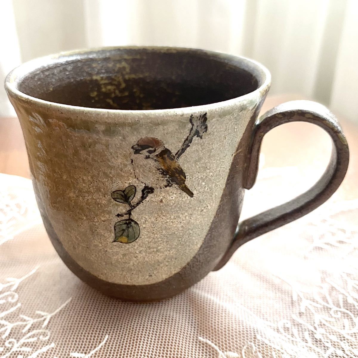 定番，限定セール 九谷焼 マグカップ 雀 順風堂の九谷焼 加賀国 金沢のお土産(湯呑み、カップ)｜売買されたオークション情報、yahooの商品情報をアーカイブ公開 - オークファン 九谷