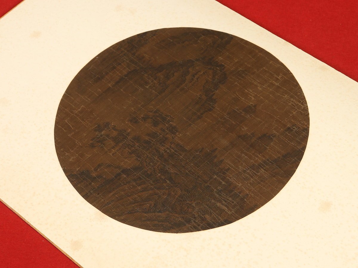  伝来 ik1114 山水図 円窓 古画 中国画 マクリ(山水、風月)｜売買されたオークション情報、yahooの商品情報をアーカイブ公開 - オークファン 山水、風月