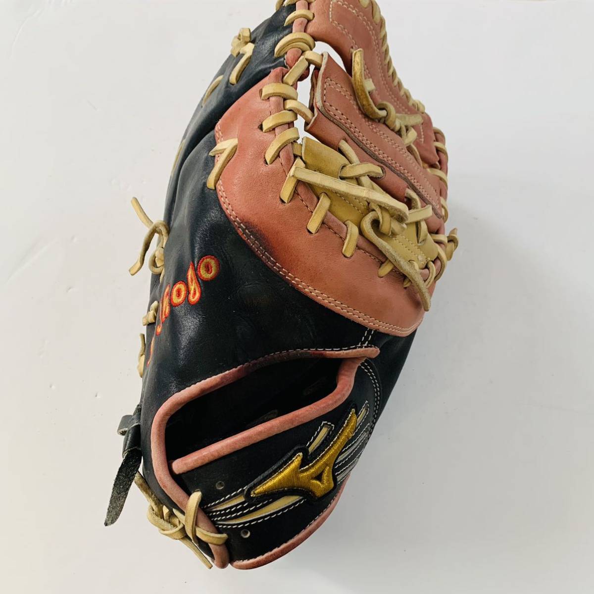 D28 MIZUNO ミズノ ファーストミット グローブ 中古 保管品 野球