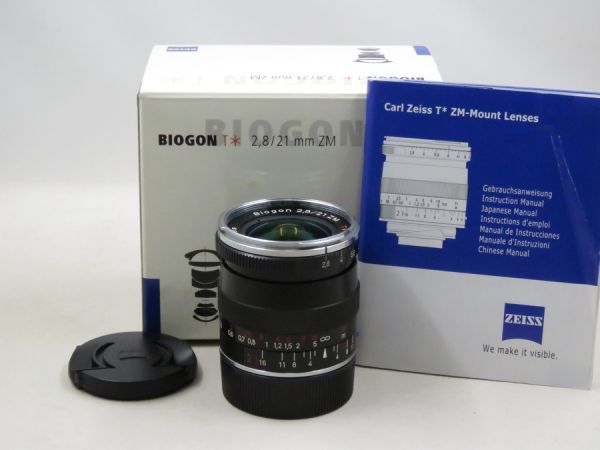 得価，最新作 [21144R1]☆極上美品☆Carl Zeiss Biogon 21mm F2.8