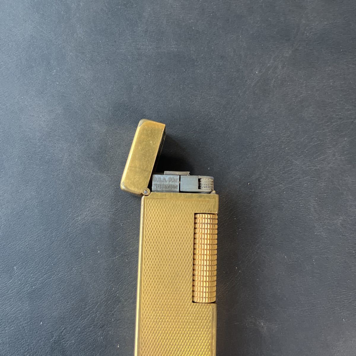 ダンヒル ガスライター ライター dunhill | ゴールドカラー スリム 