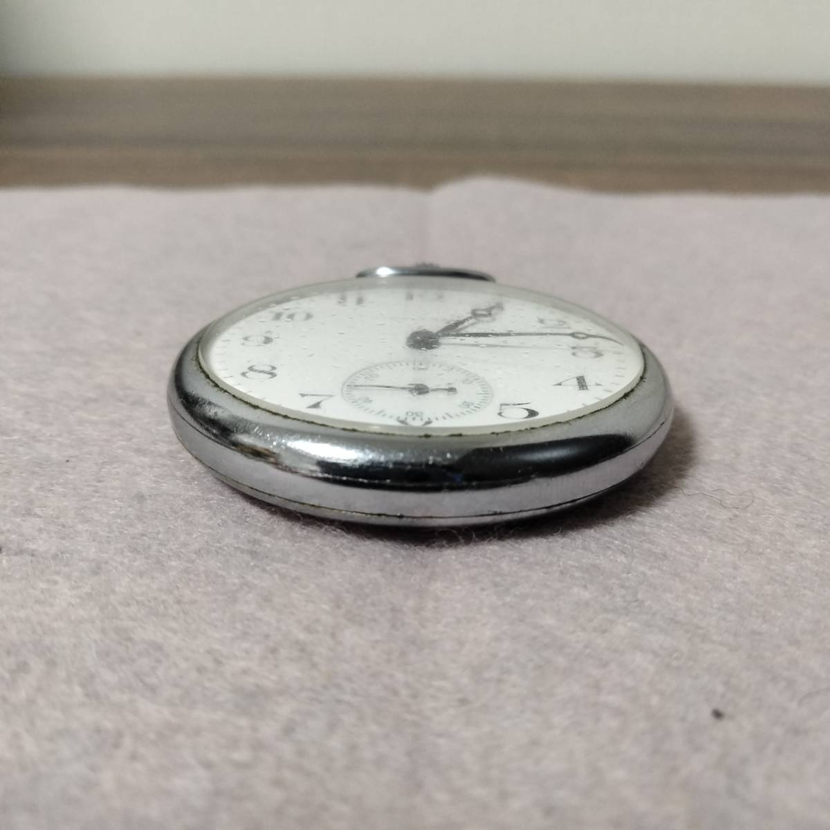 ウォルサム 懐中時計 手巻き シルバー WALTHAM 稼働品 シルバー⁄銀色系 