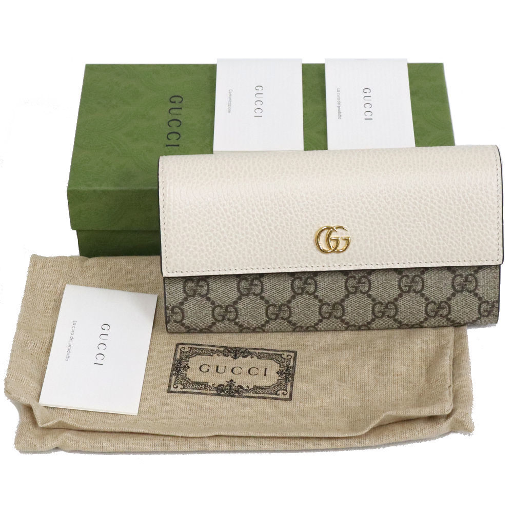 グッチ GGマーモント コンチネンタルウォレット(456116 17WAG 9096) 美